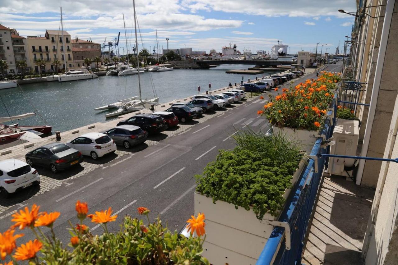 Grand Appartement Sur Canal A 2 Pas Du Centre Ville De Sète Eksteriør billede